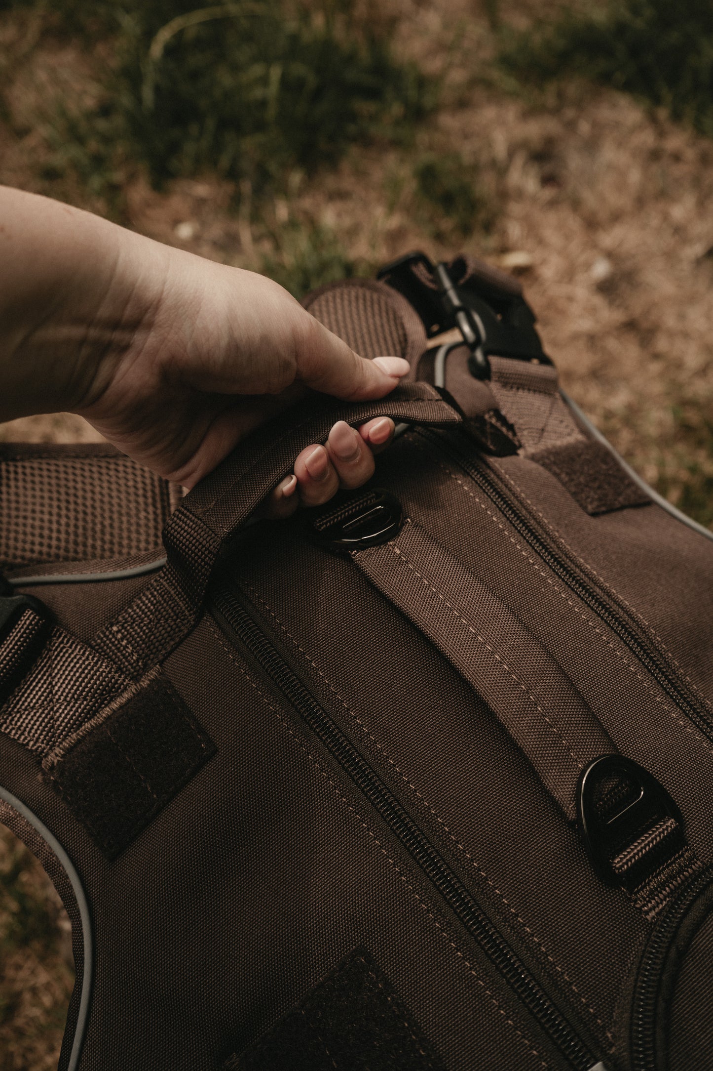 Alpine Adventure Harness - Peat Brown