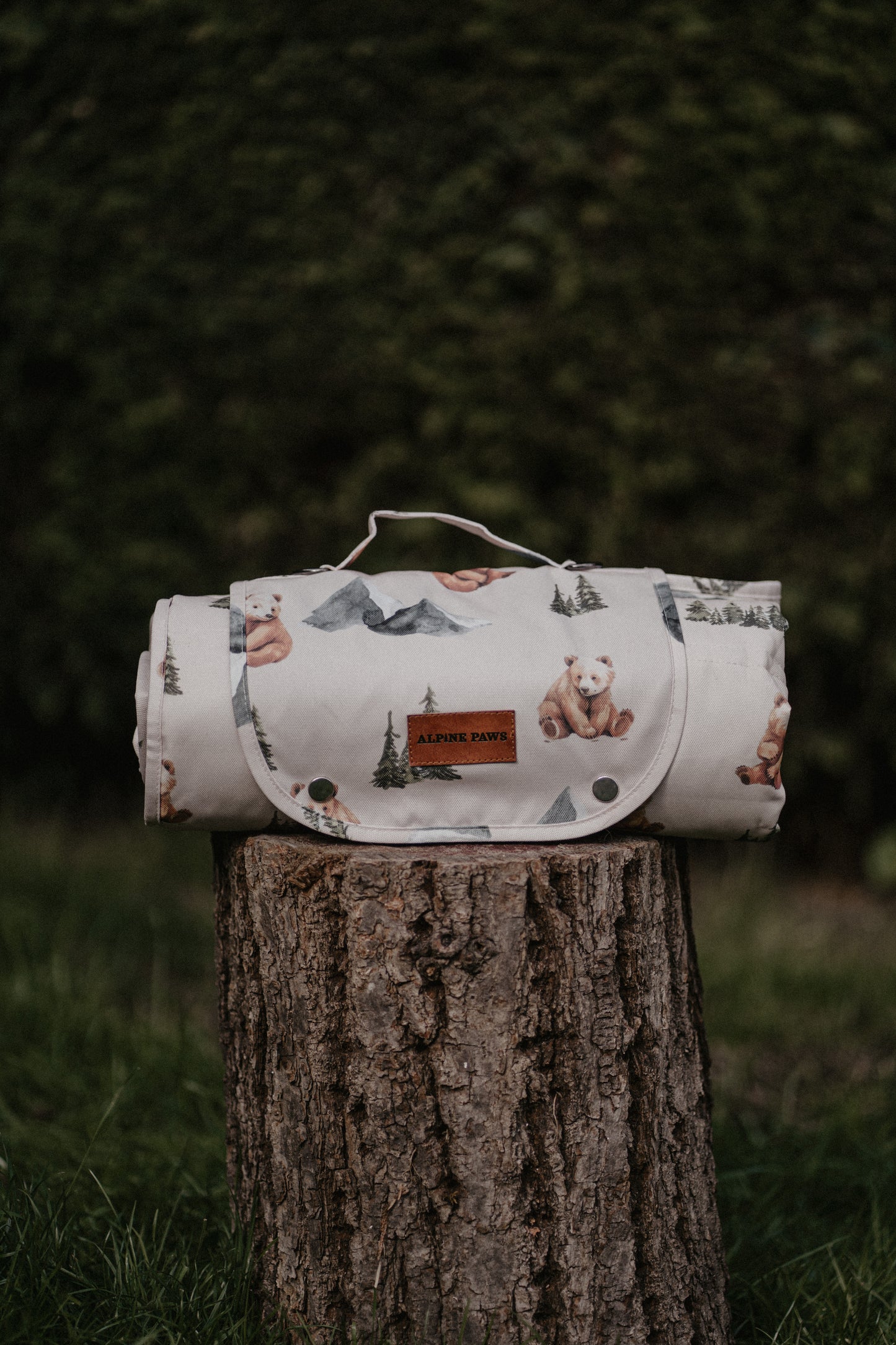 Alpine Bear Travel Mat
