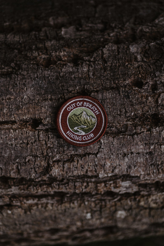 Out of Breath Hiking Club Patch